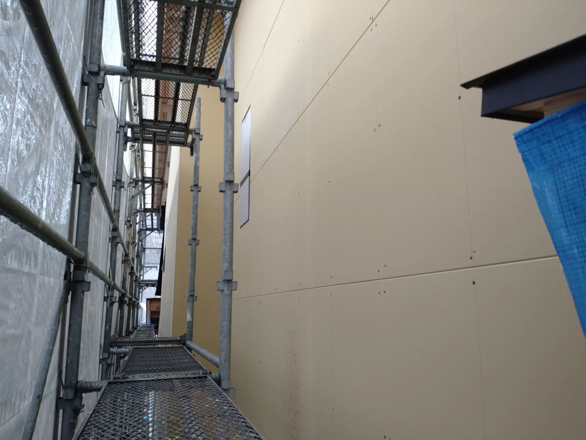 外部耐火ﾎﾞｰﾄﾞ貼り