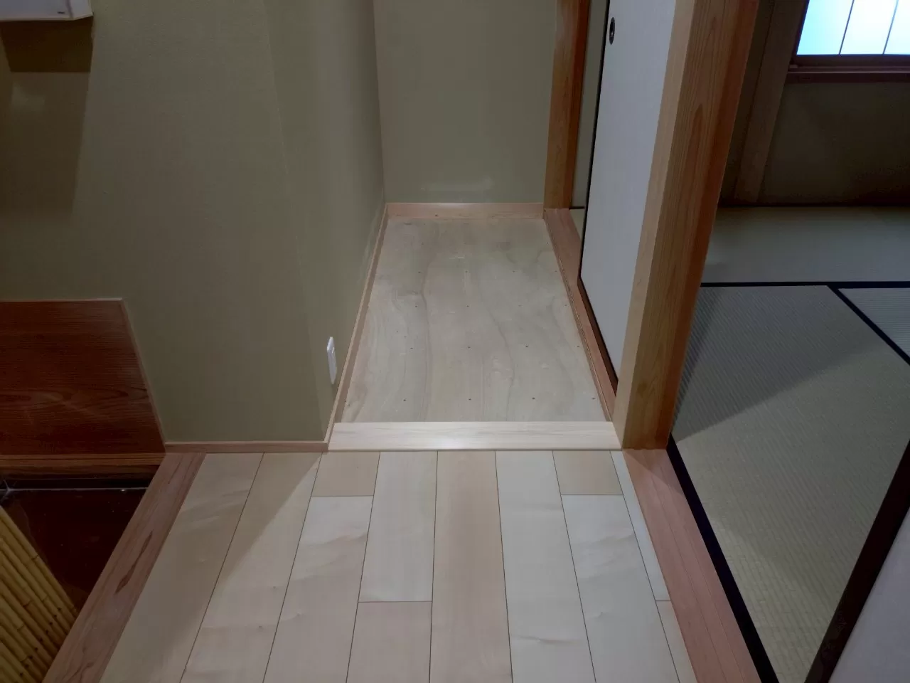 床下地やり直し完了