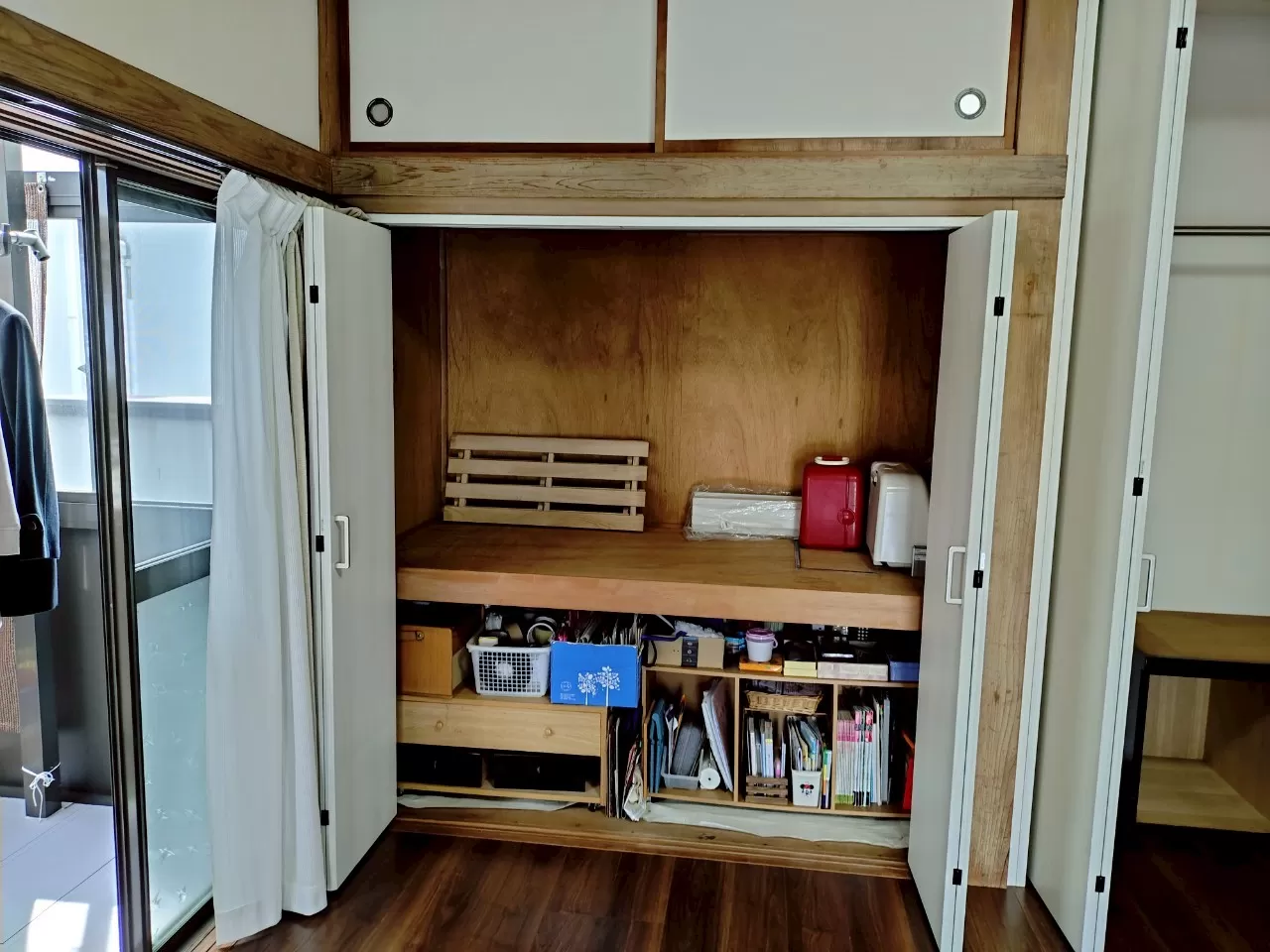 折れ戸取付完了