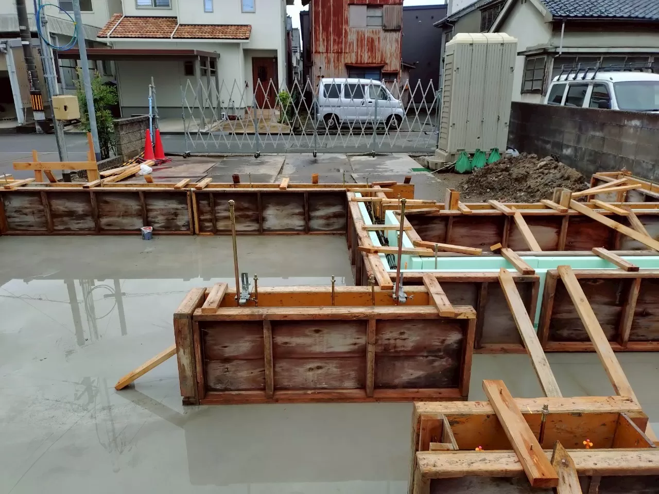 アンカーボルト設置