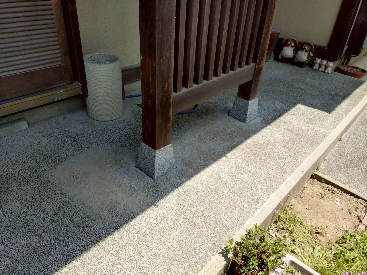 沓石取替完了