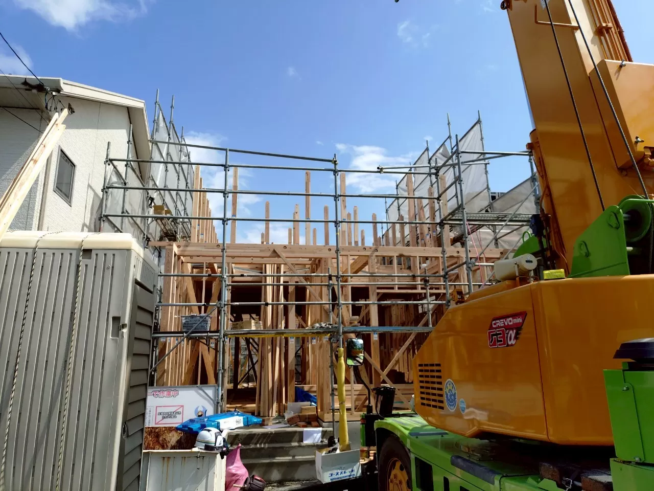 10時頃の現場状況