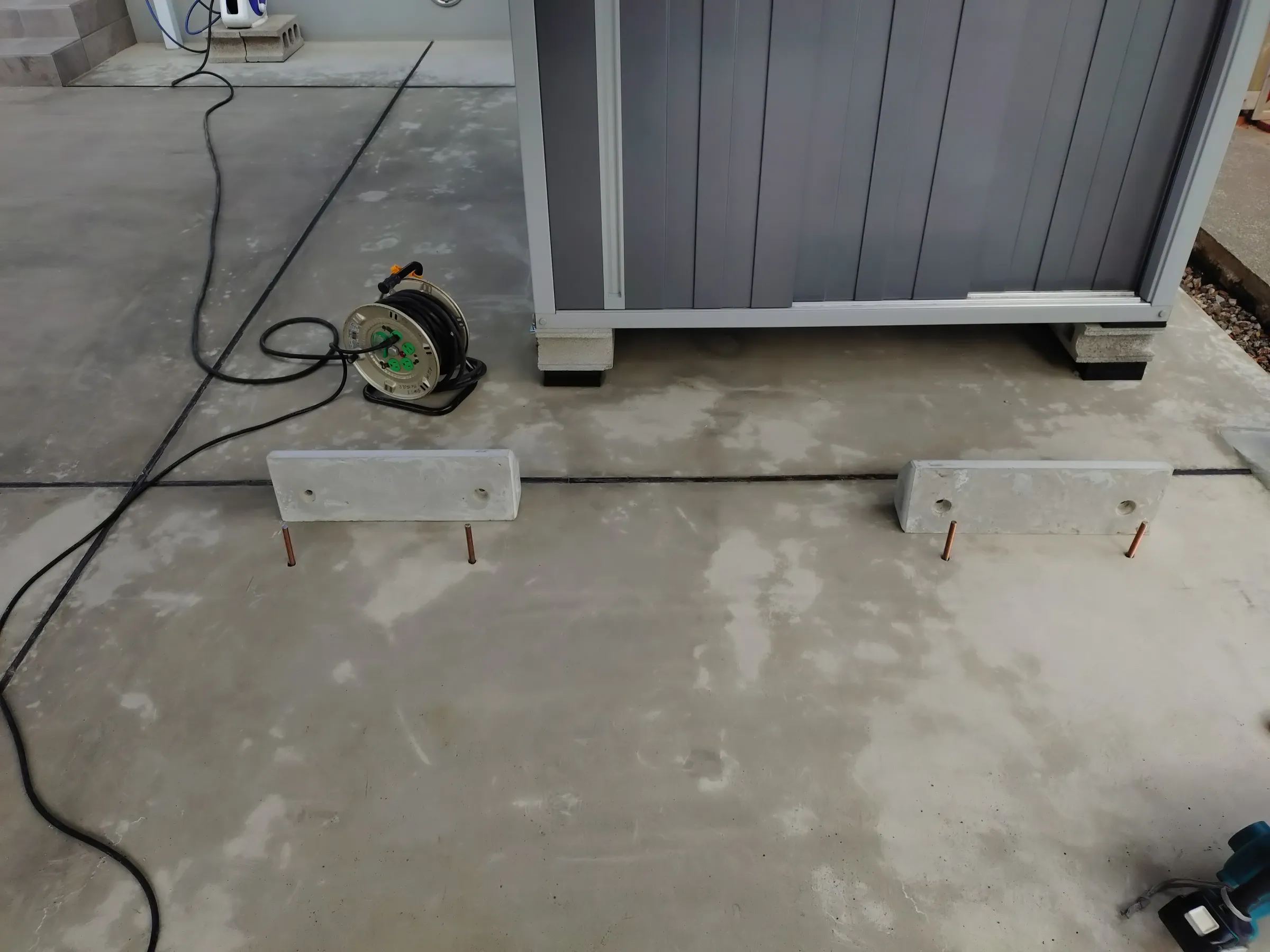 ずれ防止ｱﾝｶｰﾎﾞﾙﾄ取付