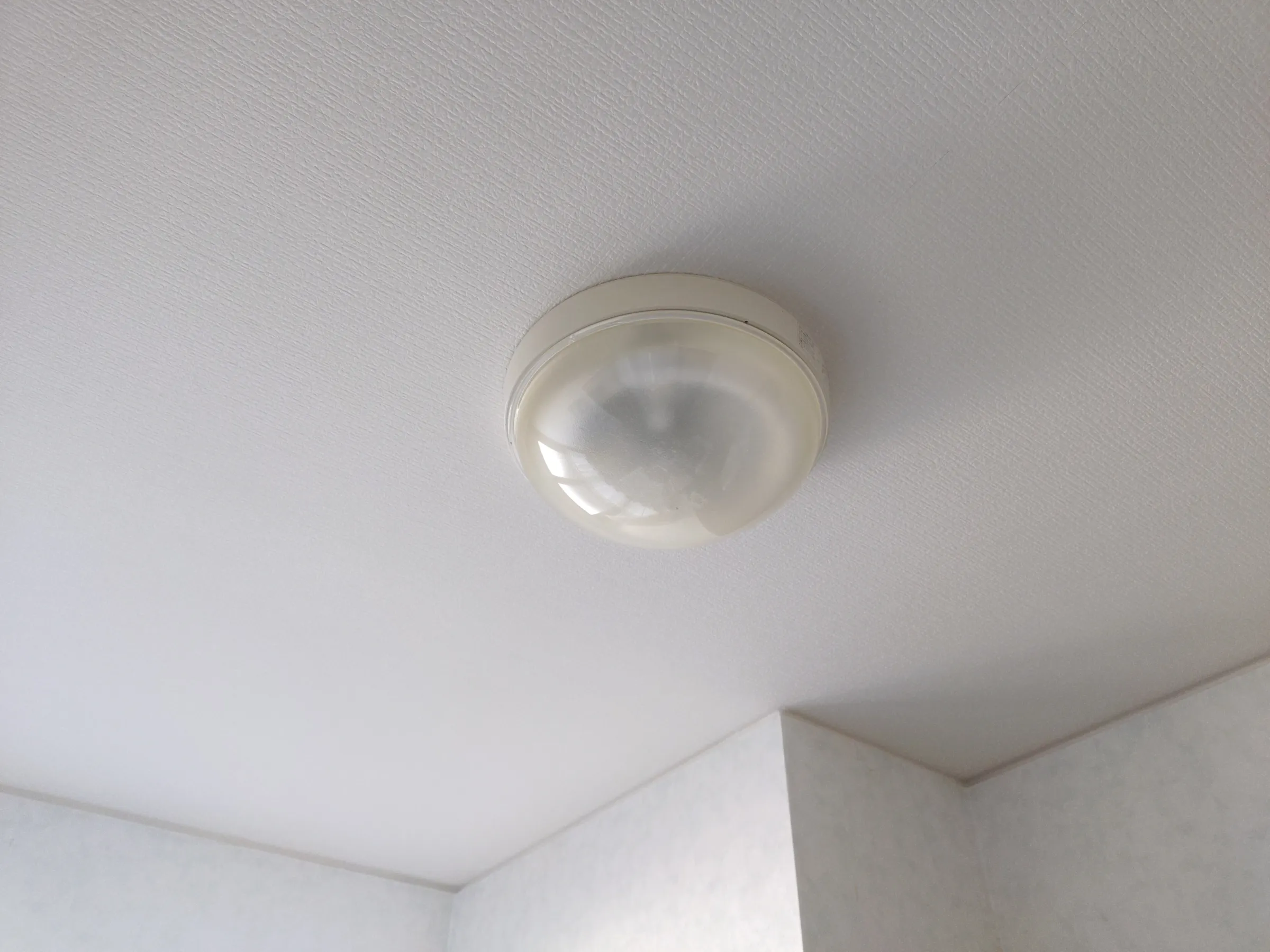 照明器具取替前（蛍光灯）