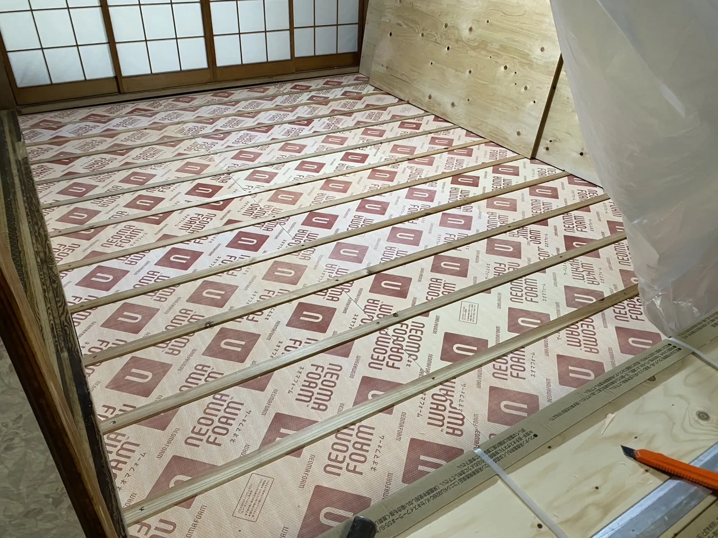 断熱材充填